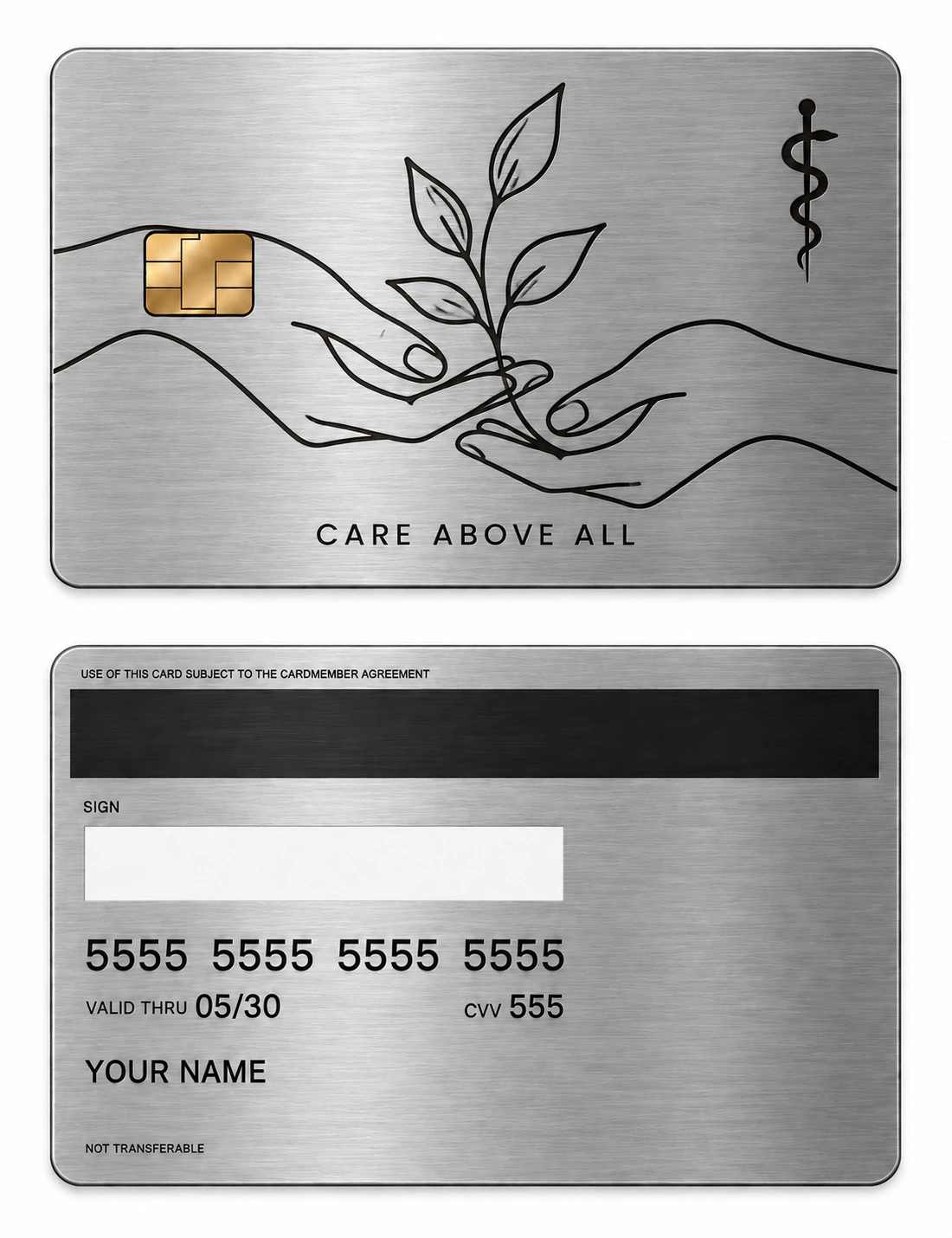 Doctor's Promise metal card