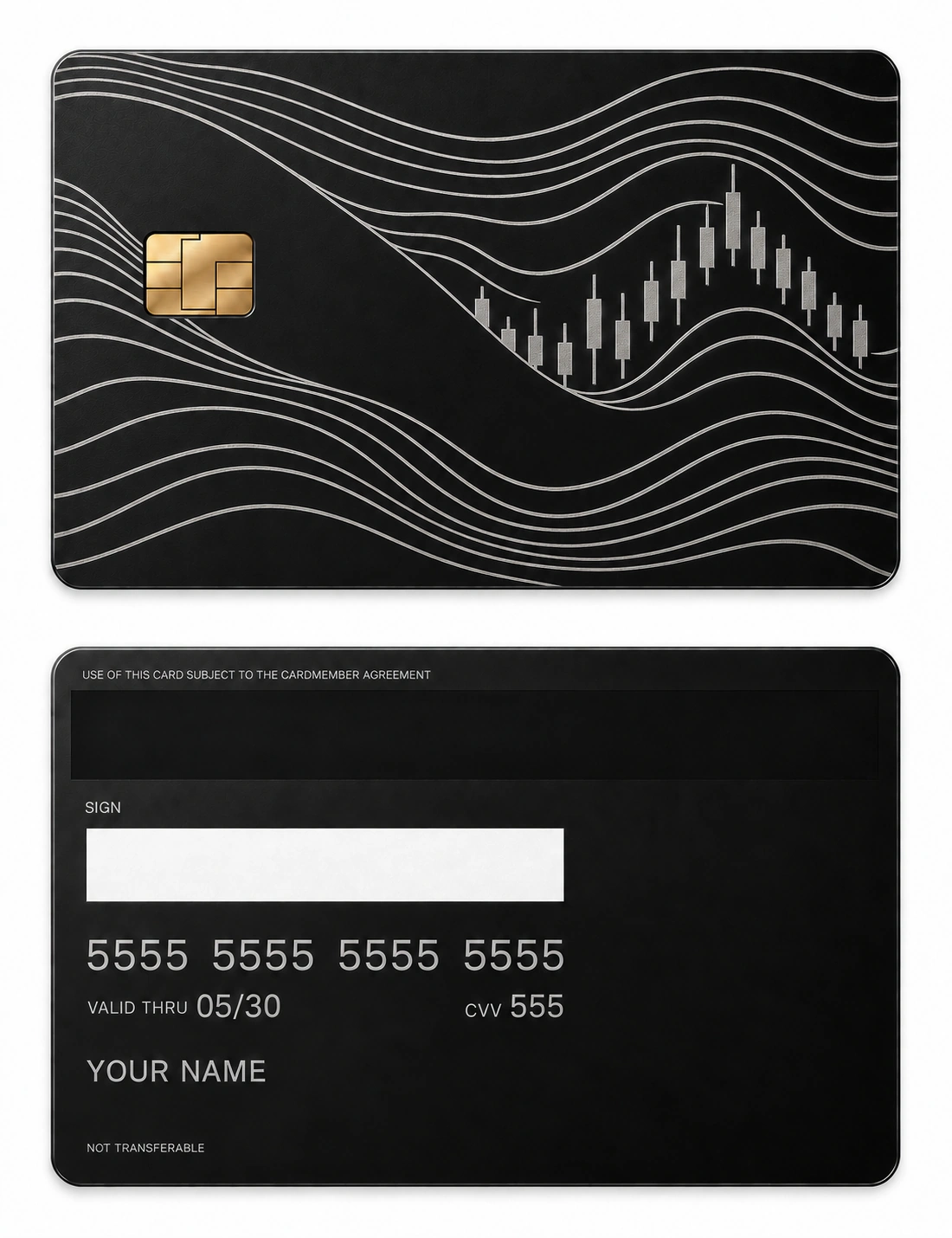 Market Tide metal card