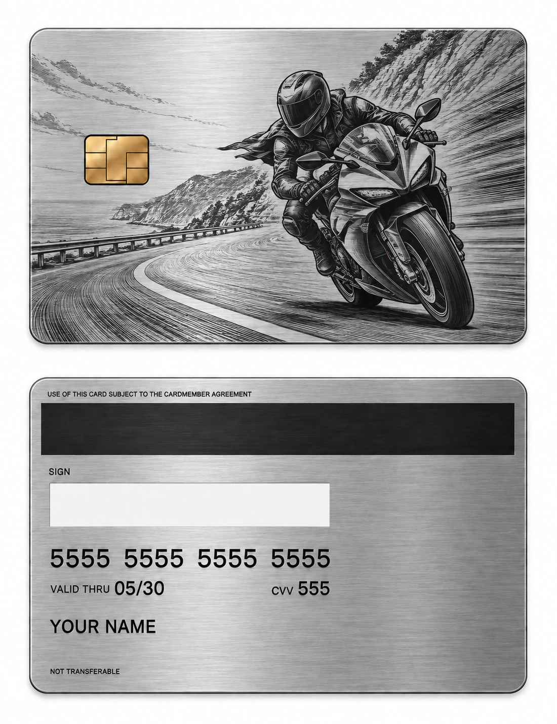 Windrunner metal card