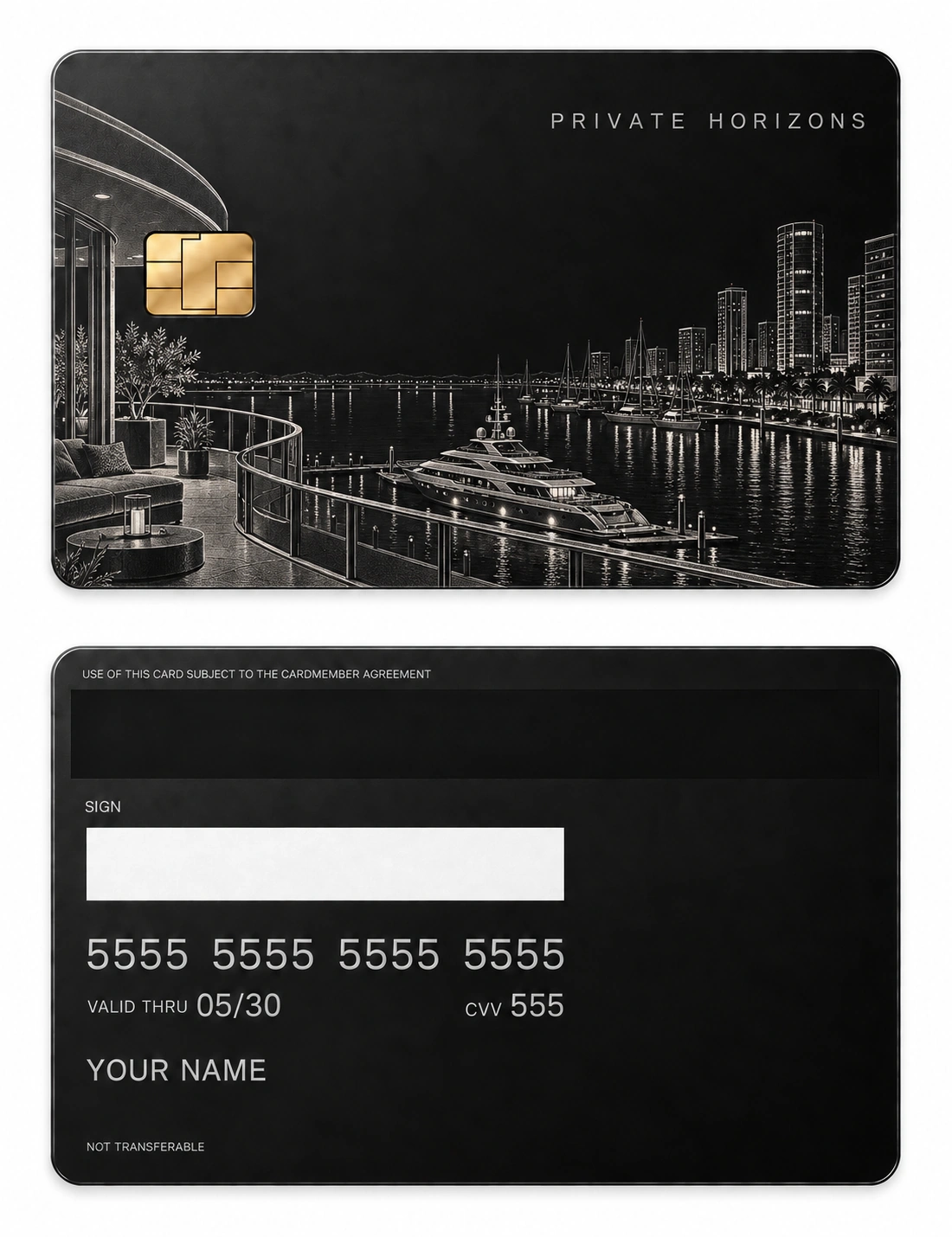 Harbour Privilege metal card