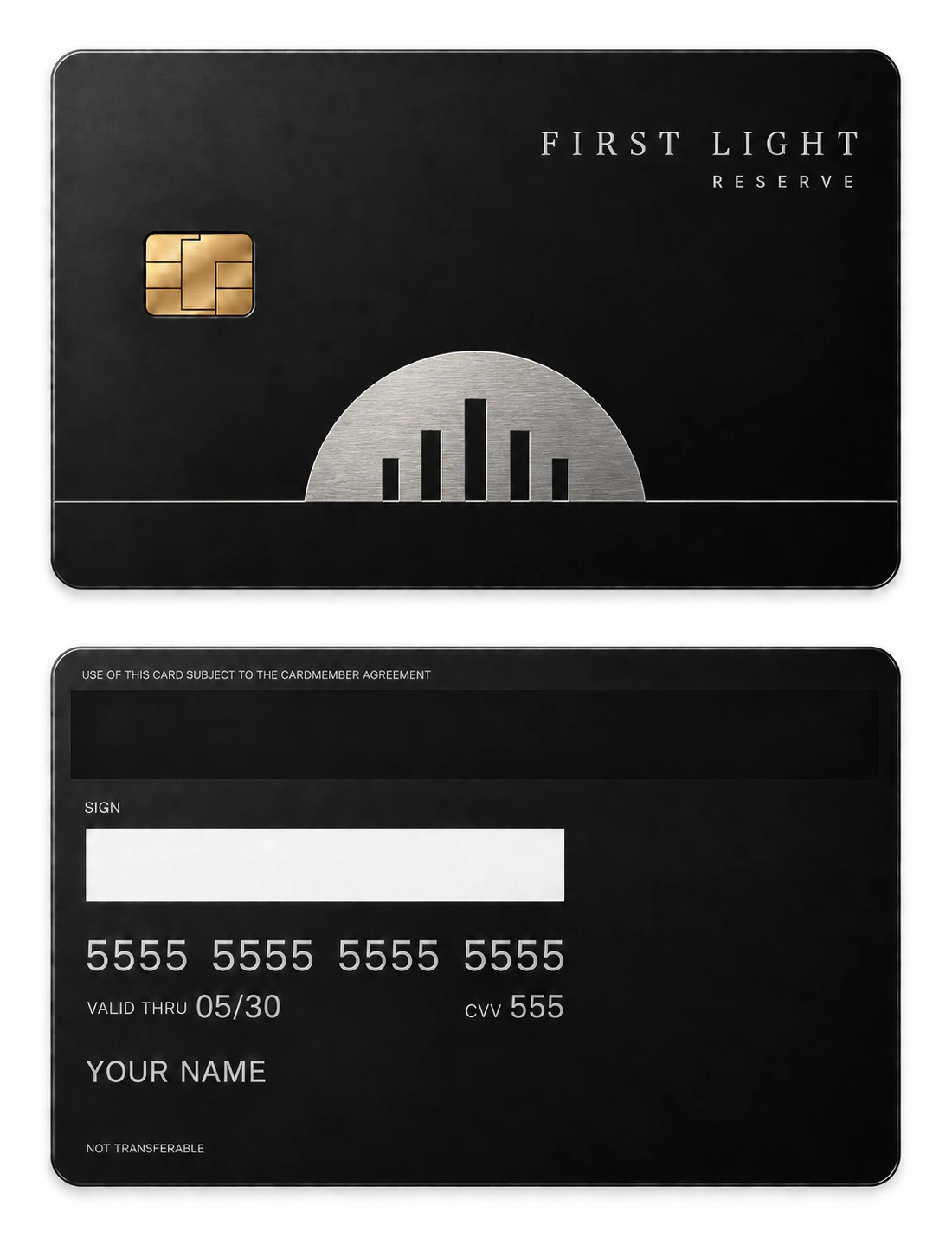 First Light Reserve metal card